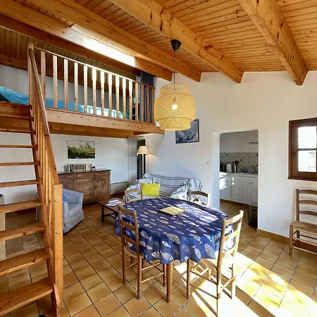 No000-2cg 2 Pieces Mezzanine - 4 Couchages En L'ile